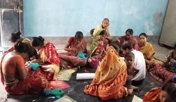 Women Craft & Stitching Practice