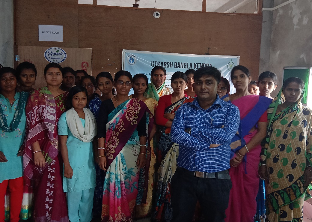Utkarsh Bangla staff, instructors and trainees group photo