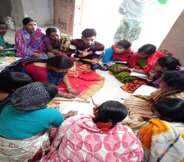 Socio-Economic Development - Self-Help Group Livelihood and Craft Training Session